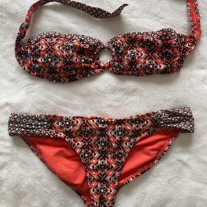 Bohemian patterned bikini 🌊